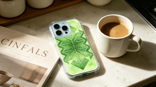 Art & Symbolism: The Spiritual Meaning Behind PhoneCasing Forest Green iPhone 14 Pro Max Case