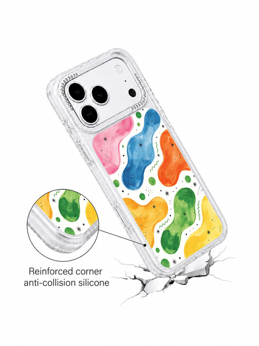 Artistic iPhone 17 Pro Max Case With Chroma Garden Pattern by PhoneCasing