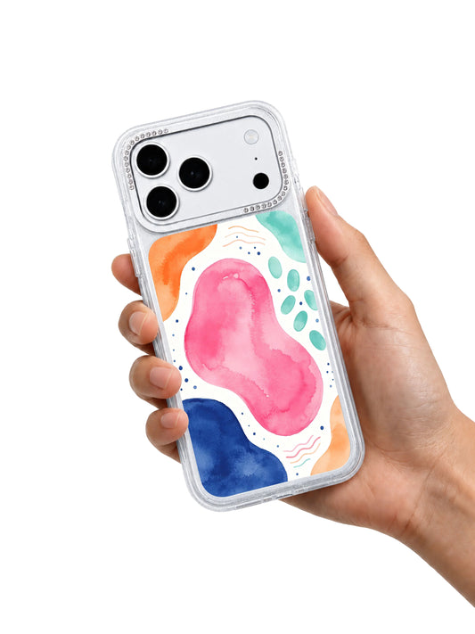 Emotion map haze iPhone 17 Pro Max Case with abstract dream artwork