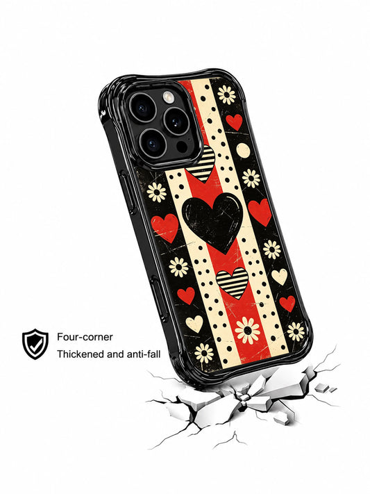 Unique iPhone 16 Pro Case gift with dark floral style