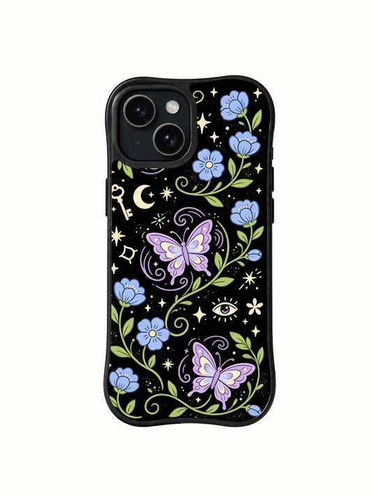 Witchflower Waltz iPhone 15 Plus case front view