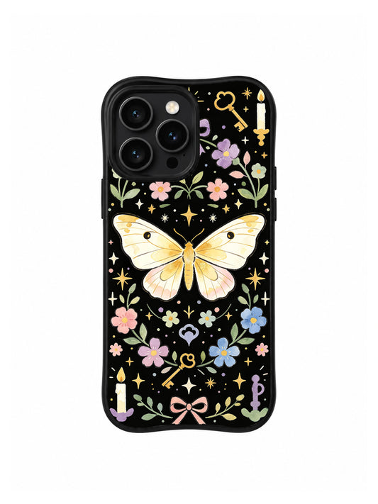 Product or handheld view of the Moth Candle Secret case