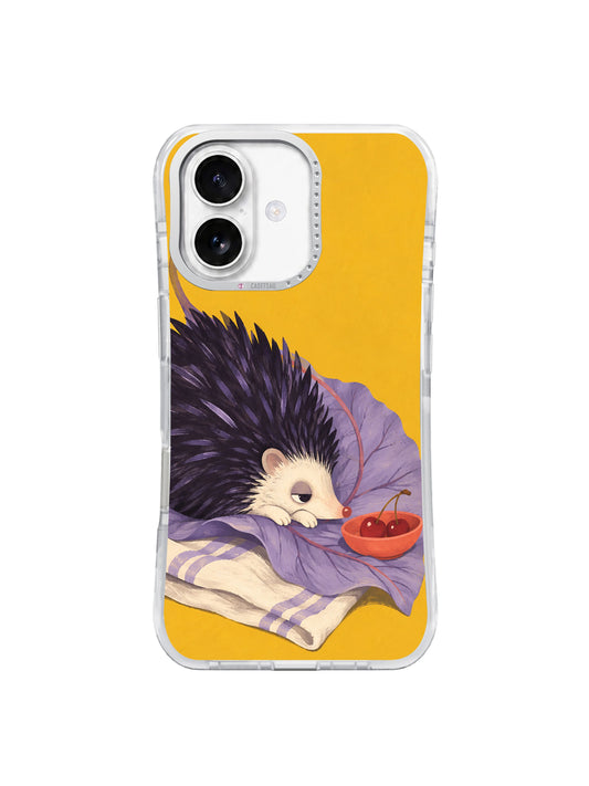 Thorns Need a Break iPhone 17 Case front view