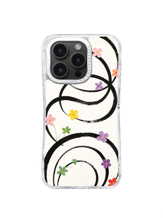 Quiet Color Symphony iPhone 16 Pro Max case front view