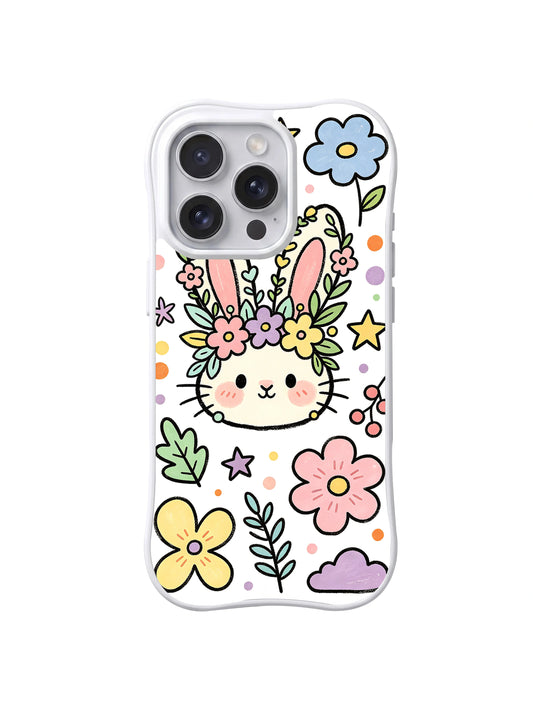 Product or handheld view of the Starlight Bunny Bloom case