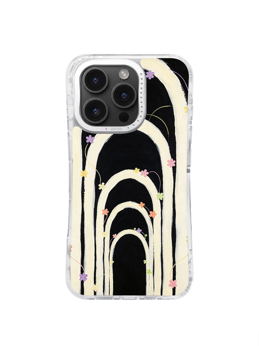 Tiny Hope Signals iPhone 16 Pro Max case front view