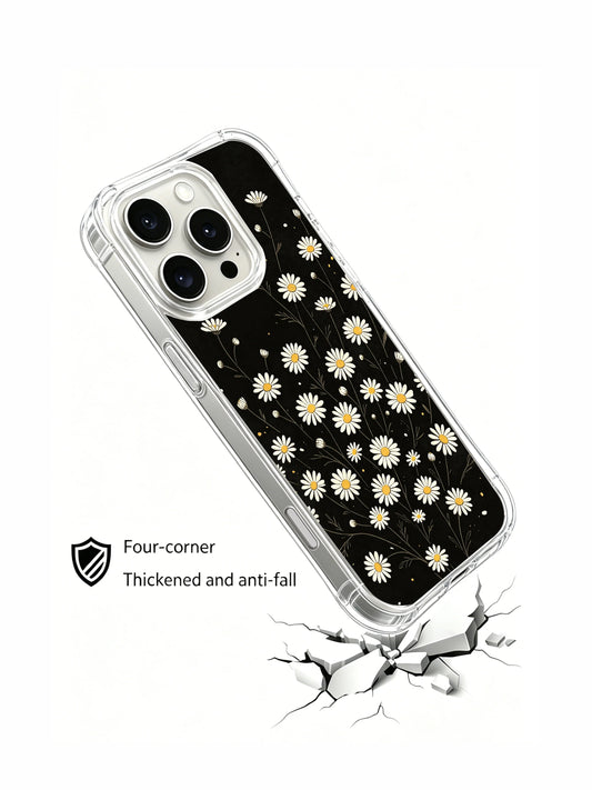Floral iPhone 16 Pro Max Case With Geometric Garden Energy by PhoneCasing