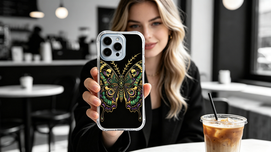 The Artistic Charm & Practical Value of PhoneCasing iPhone 14 Plus Case: Where Dark Tropical Aesthetic Meets Full Protection