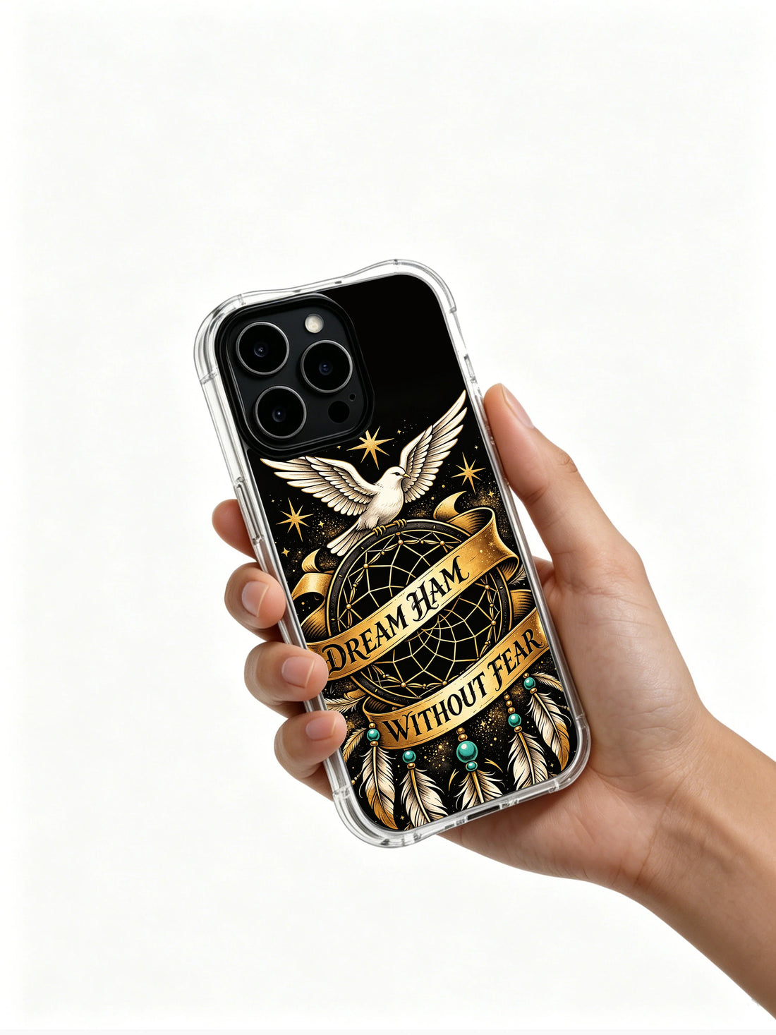 Ancient totem iPhone 14 Case with dream flight symbols