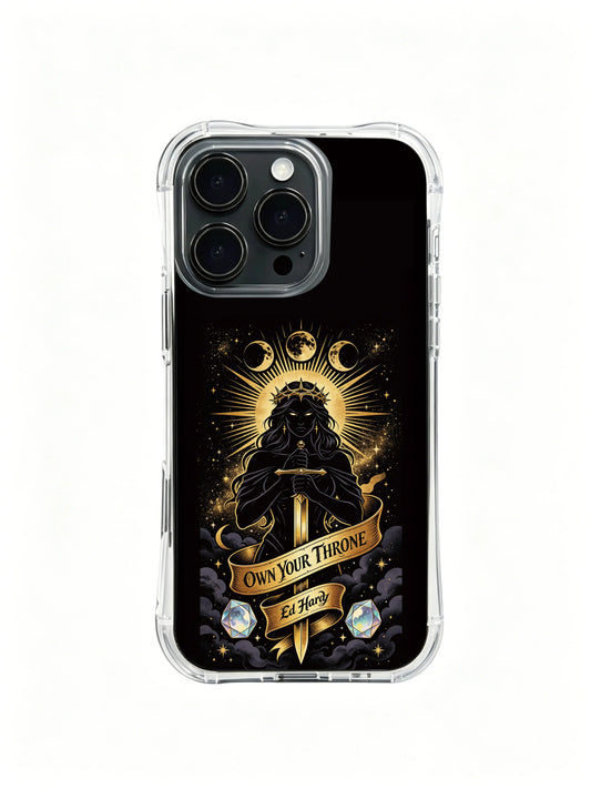 Ancient lunar iPhone 14 Case with moon goddess artwork