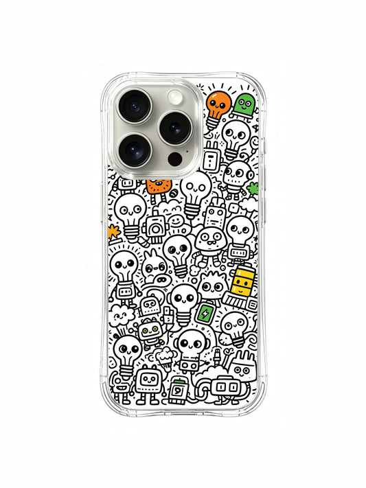 Artistic iPhone 15 Pro Case With Huddle Energy by PhoneCasing