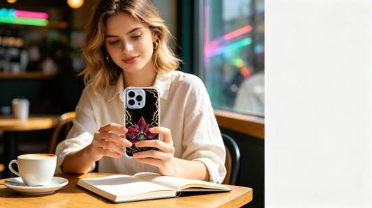 The Venomous Orchid: Why PhoneCasing iPhone 14 Plus Case Is the Ultimate Blend of Dark Tropical Art & Daily Protection