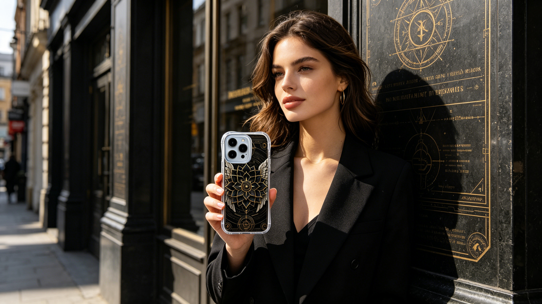 The Dark Altar: A Sacred Statement iPhone 14 Plus Case for the Woman Who Guards Her Inner Sanctuary