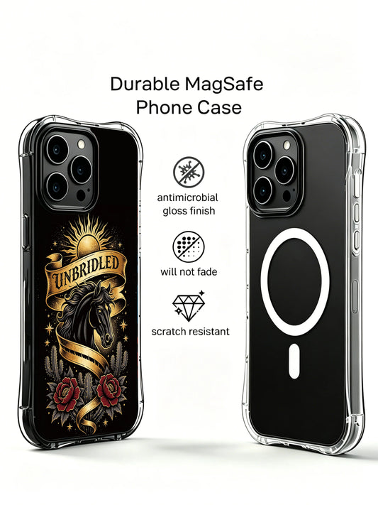 Rainforest Jaguar iPhone 14 Case with Midnight Art