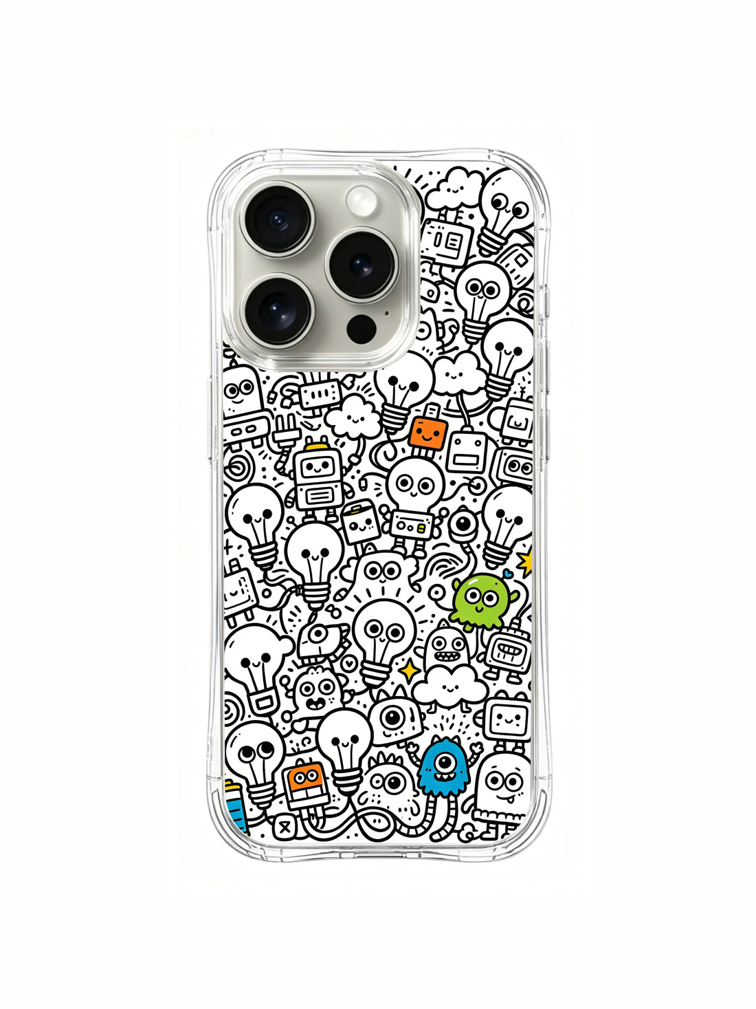 Cartoon iPhone 15 Pro Case - Core keywords fixed: , PhoneCasing for iPhone 15 Pro case