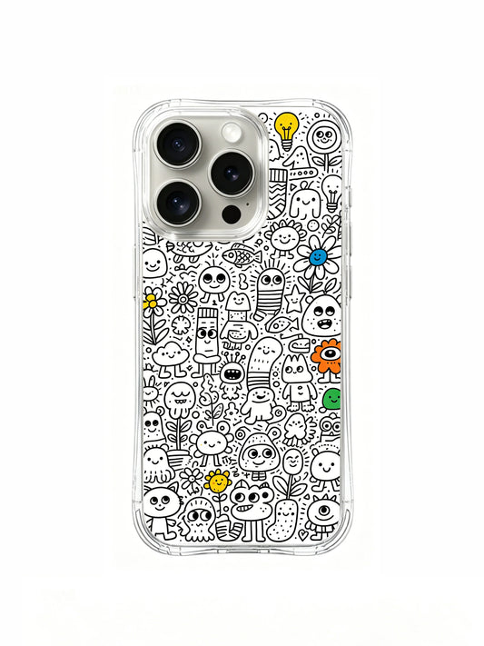 iPhone 15 Pro Cases cover image for Which iPhone 15 Pro Case Fits a Celestial Dreamy Aesthetic?: Town Residents Group Doodle