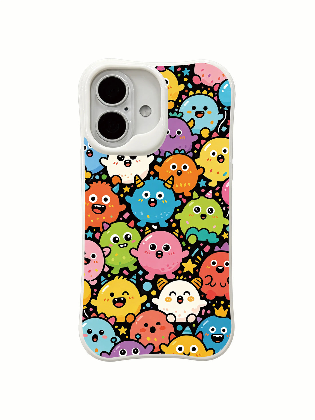 Cartoon iPhone 16 Plus Case - Candy Monster Parade PhoneCasing for iPhone 16 Plus case