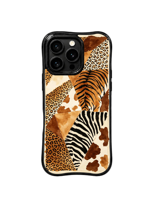 Confidence iPhone 15 Pro Max Case With Leopard Textile Color by PhoneCasing