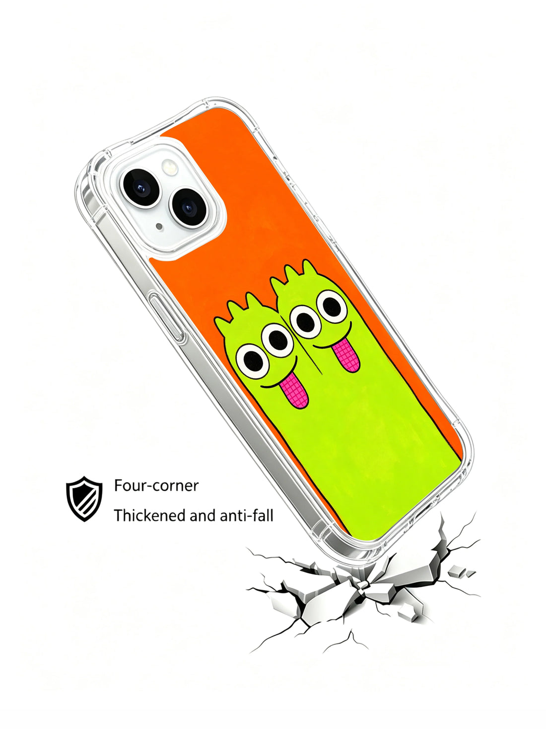 Unique iPhone 15 Plus Case Gift With Orange Style by PhoneCasing