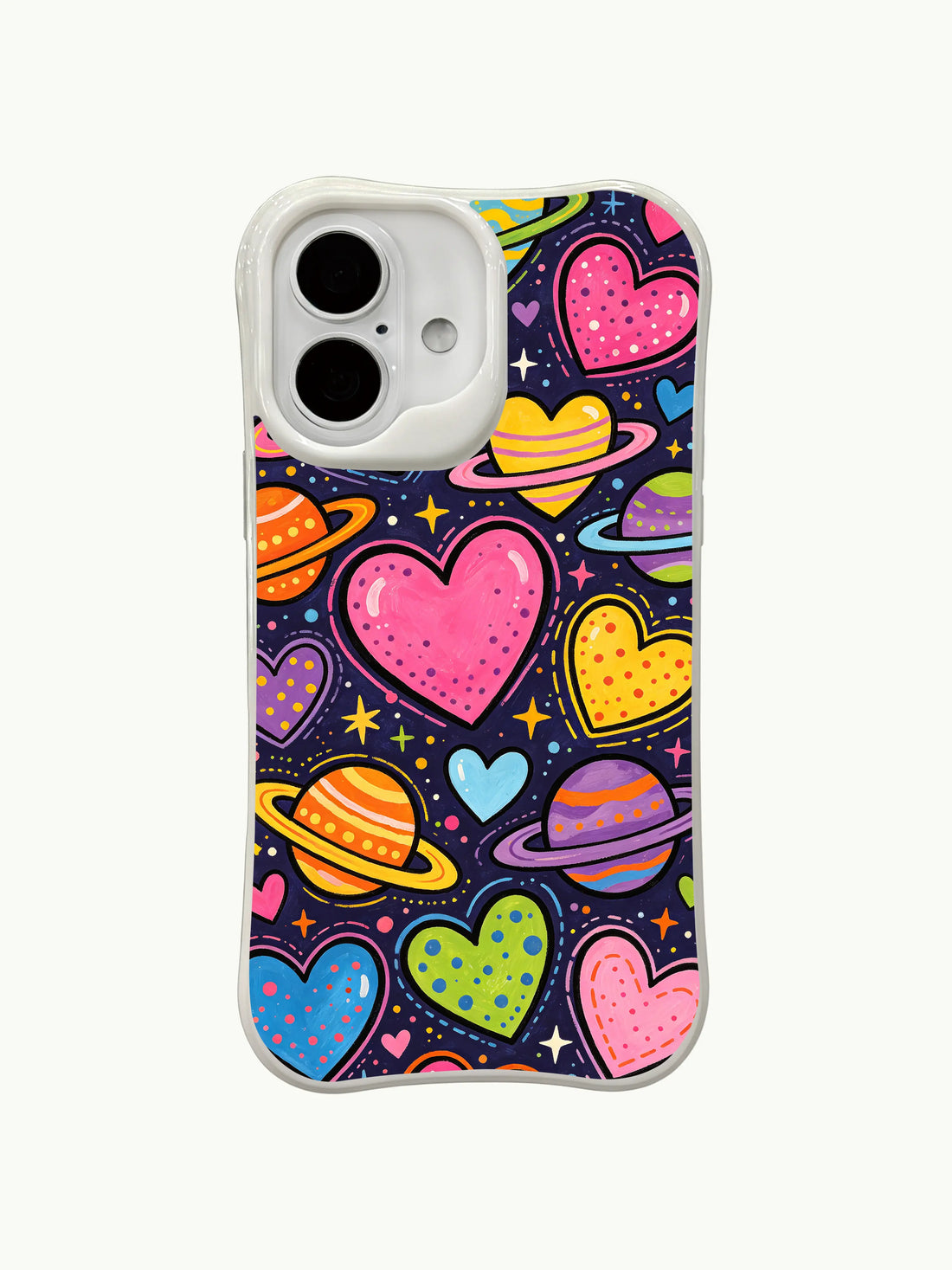 Artistic iPhone 16 Plus Case With Space Energy by PhoneCasing