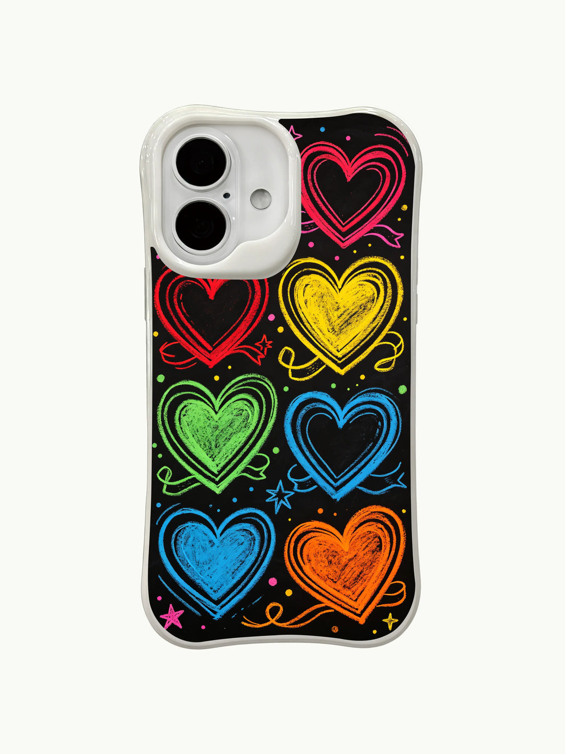 Candy Blackboard Heart for iPhone 16 Plus Case PhoneCasing for iPhone 16 Plus case
