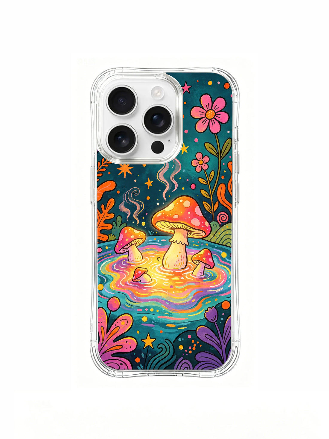 iPhone 16 Pro Max Cases cover image for Which iPhone 16 Pro Max Case Fits a Milo Yun Aesthetic?: MagSafe Glowing Mushroom Hot