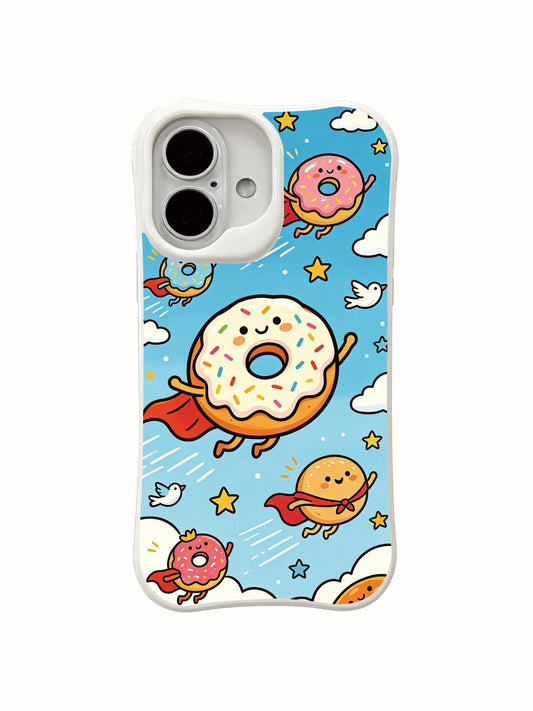 Donut Flying Club iPhone 16 Plus MagSafe Case PhoneCasing for iPhone 16 Plus case