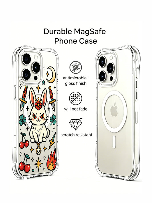 Cherry moon aesthetic iPhone 15 Pro Case by PhoneCasing