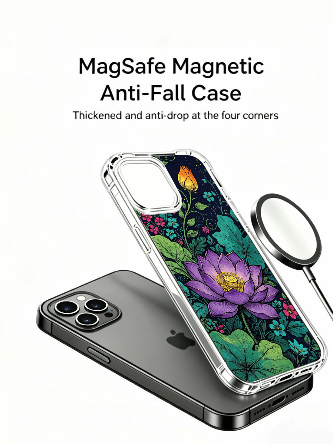 Unique iPhone 13 Pro Max Case Gift With Bloom Style by PhoneCasing