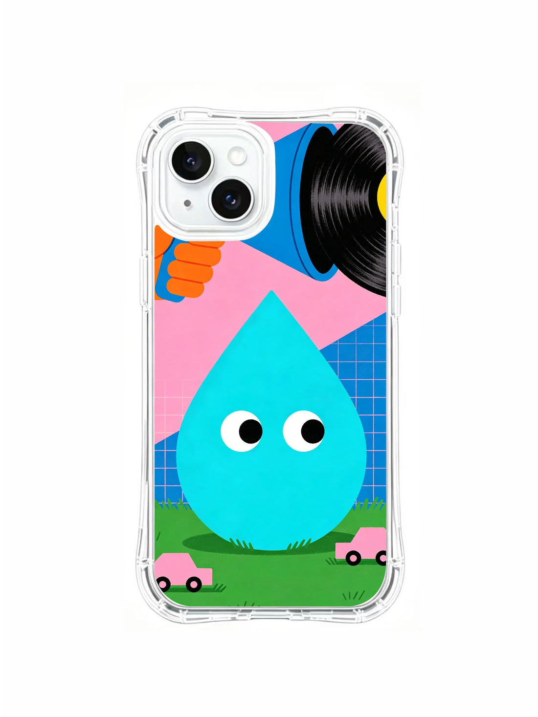 "Broadcast Freedom" Neo-Pop Art iPhone 15 Plus MagSafe Case PhoneCasing for iPhone 15 Plus case