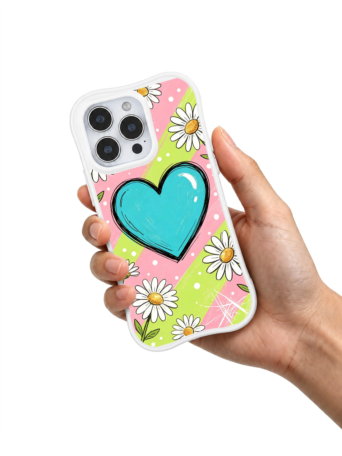 Love iPhone 16 Pro Case With Soft Pastel Floral Color by PhoneCasing