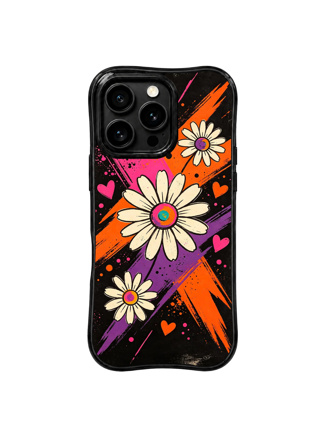 Unique iPhone 16 Pro Case gift with daisy ribbon artwork