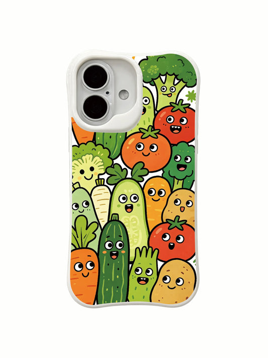 Unique iPhone 16 Plus Case Gift With Garden Characters by PhoneCasing