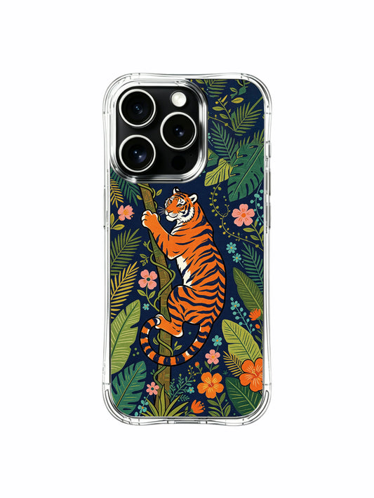 Climbing Orange Tiger Tropical Jungle iPhone 13 Pro MagSafe Case PhoneCasing for iPhone 13 Pro case