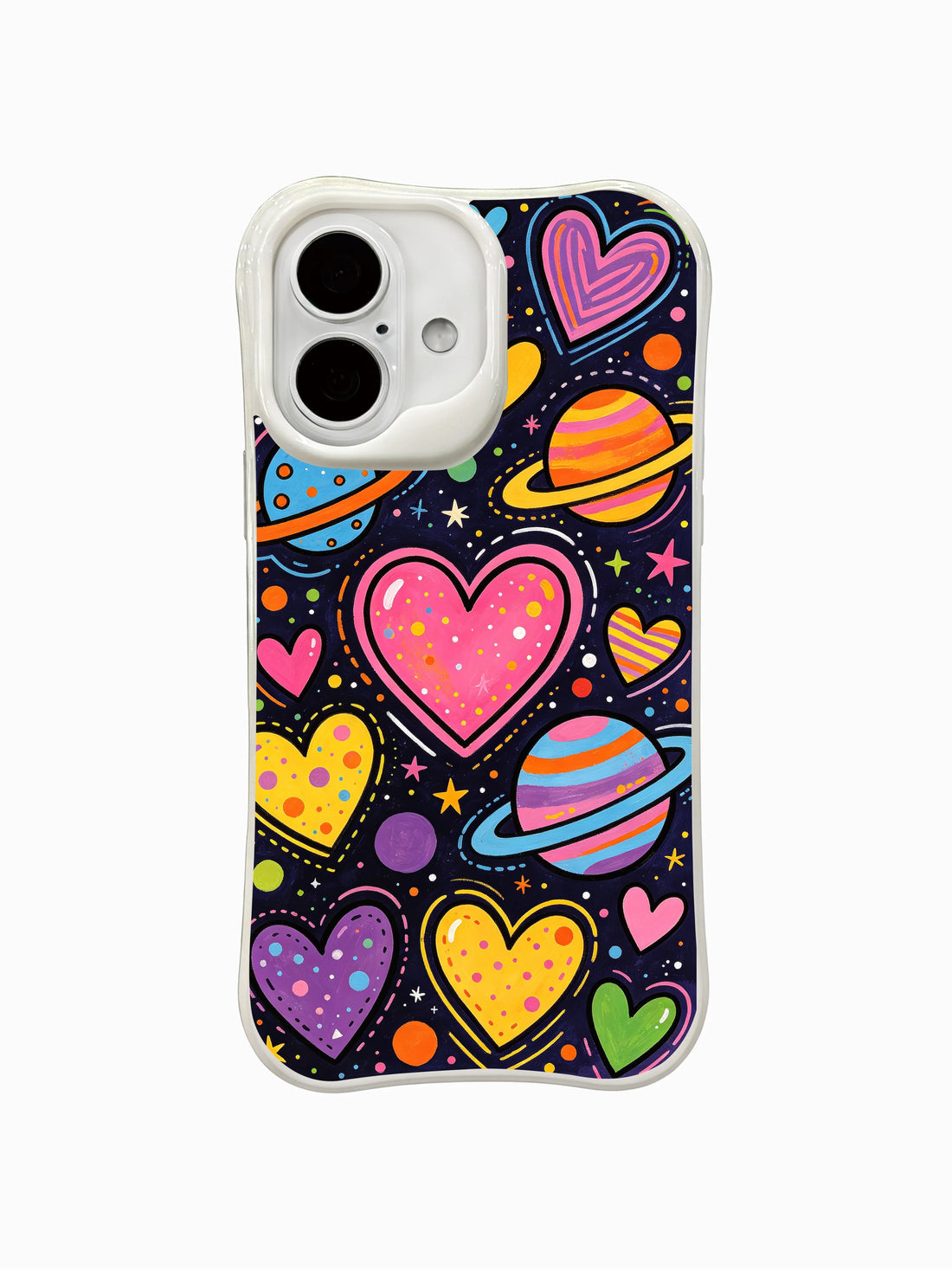 Cute iPhone 16 Plus Case With Love Details by PhoneCasing