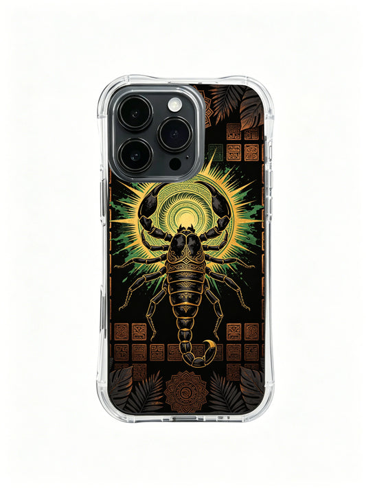 iPhone 14 Plus Cases cover image for Which iPhone 14 Plus Case Fits a Celestial Dreamy Aesthetic?: The Obsidian Scorpio Art