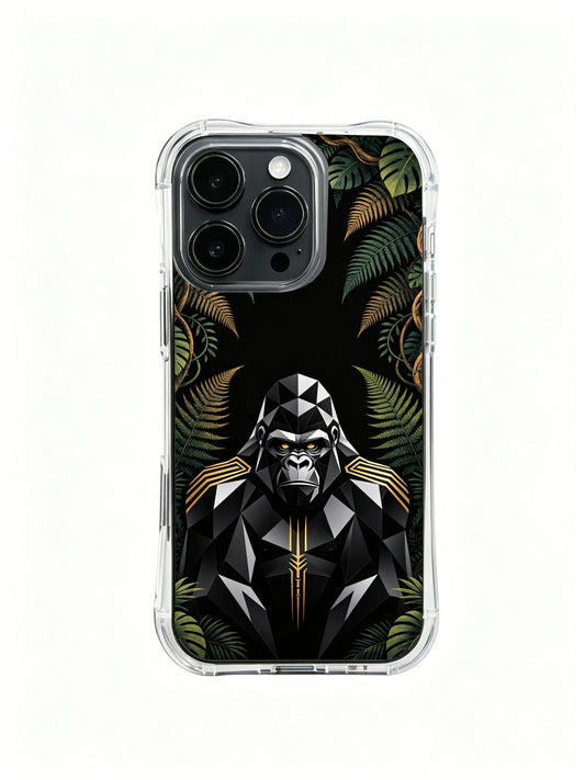 iPhone 14 Plus Cases cover image for Cute iPhone 14 Plus Case Ideas for Gym Bag Essentials: Obsidian Silverback Art