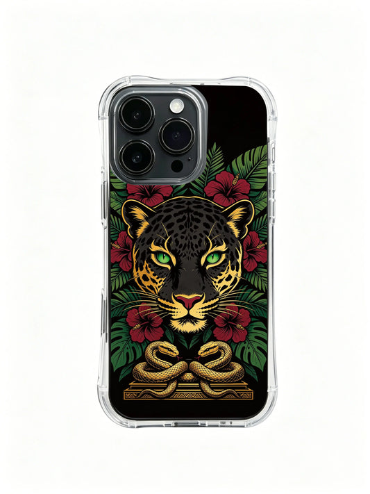 iPhone 14 Plus Cases cover image for How to Style a Soft Pink iPhone 14 Plus Case for Coffee Shop Mornings: The Jaguar s Gaze