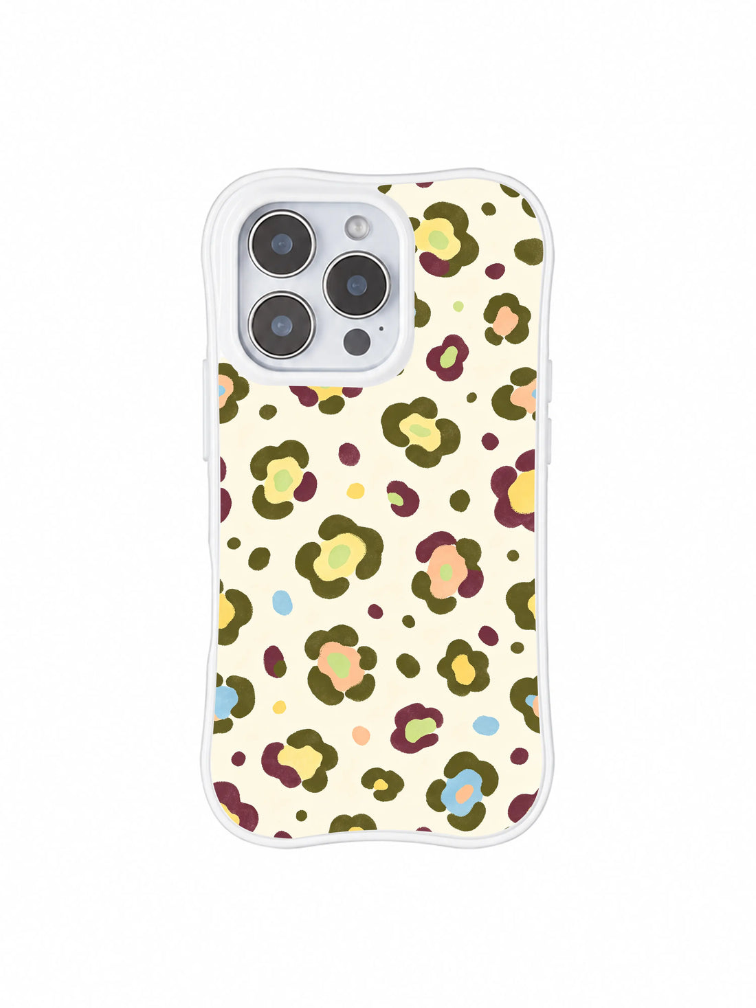 Morning Bloom Multicolor Floral Leopard iPhone 14 Pro Case PhoneCasing for iPhone 14 Pro case