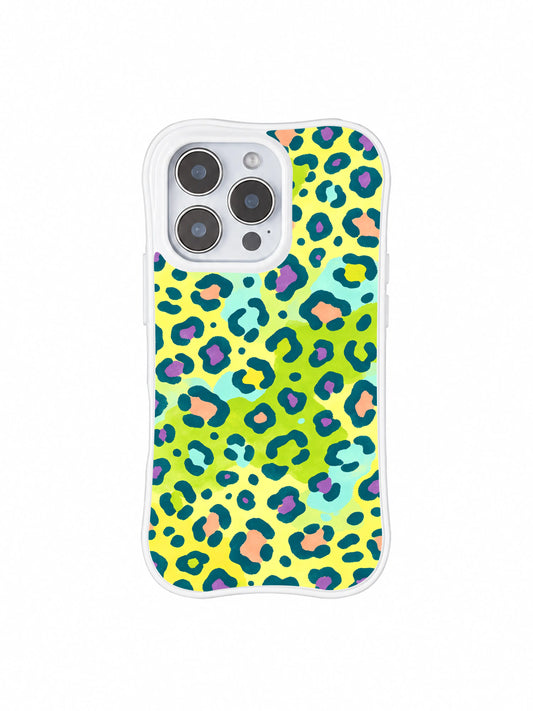 Artistic iPhone 14 Pro Case With Citrus Leopard Style by PhoneCasing
