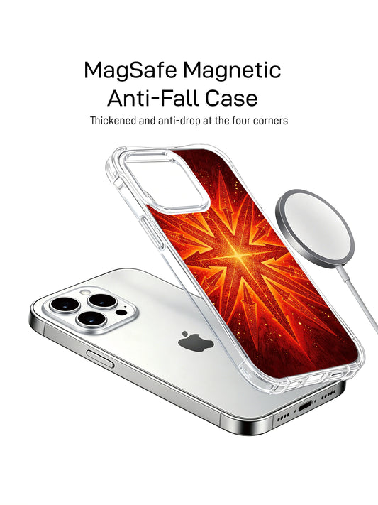Unique iPhone 14 Pro Max Case gift with terracotta arrow art