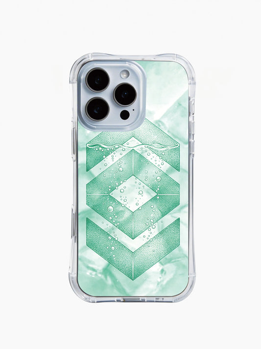 Geometric iPhone 14 Pro Max Case - Navajo Stippling Art PhoneCasing for iPhone 14 Pro Max case