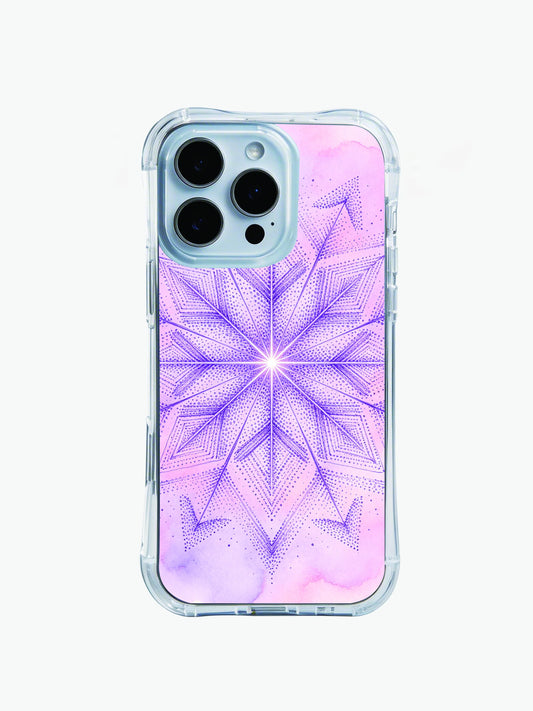Pink purple gradient artistic iPhone 14 Pro Max Case by PhoneCasing