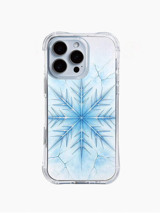 iPhone 14 Pro Max Cases cover image for How to Style a Gold Accent iPhone 14 Pro Max Case for Date Night Bags: Nordic Ice Geometric Art