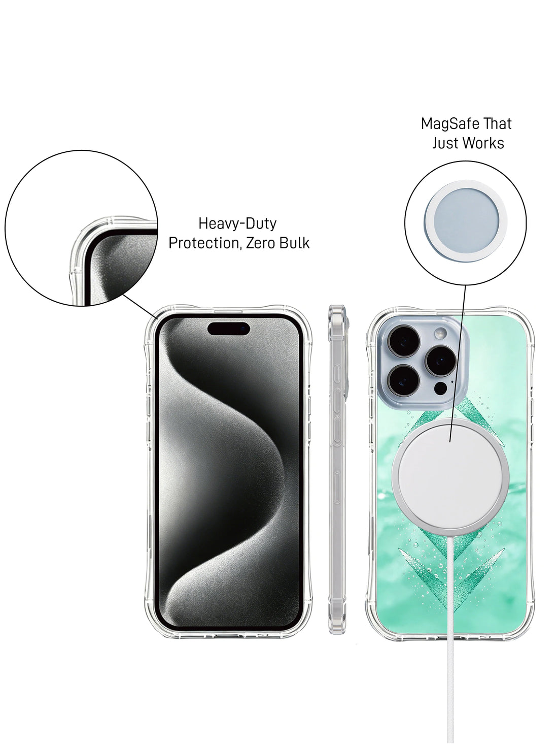 Joy iPhone 14 Pro Max Case With Mint Color by PhoneCasing