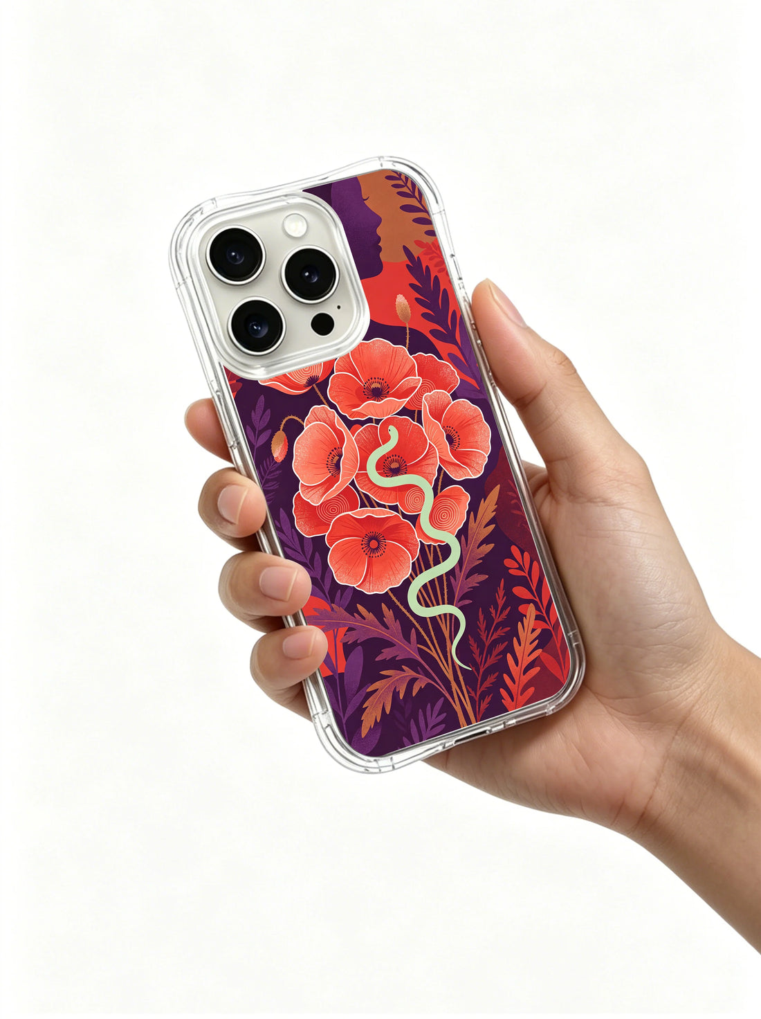 Unique iPhone 15 Pro Case gift with rebirth style