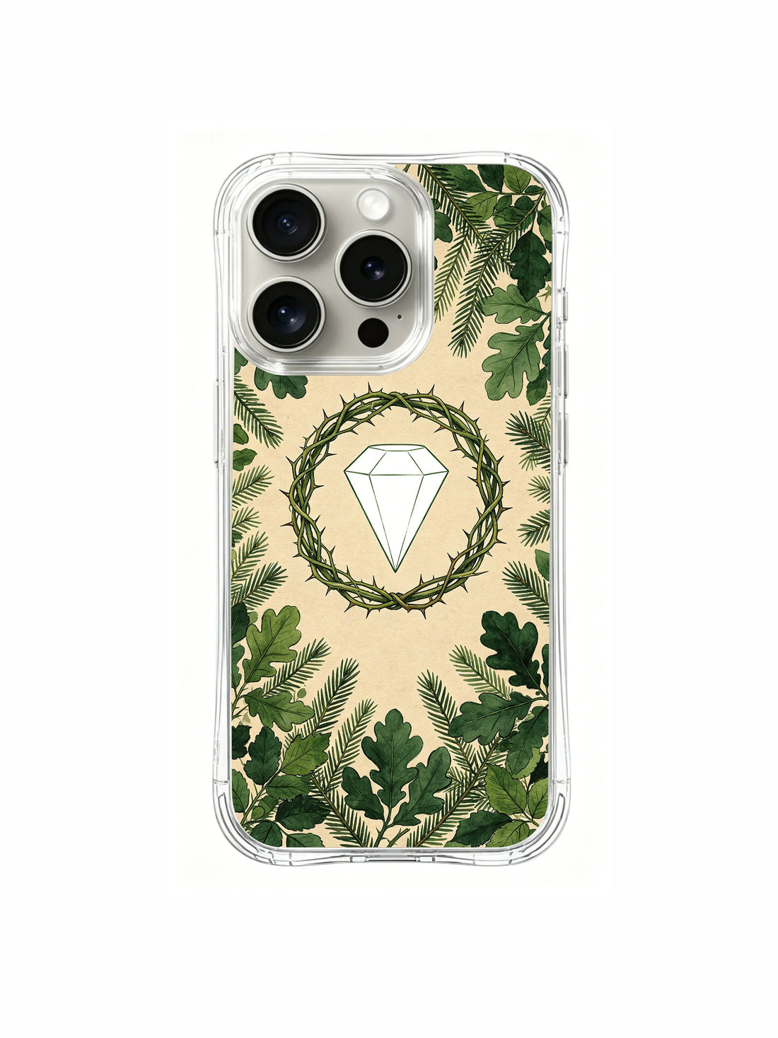 Thorn Laurel Crest iPhone 15 Pro MagSafe Case PhoneCasing for iPhone 15 Pro case