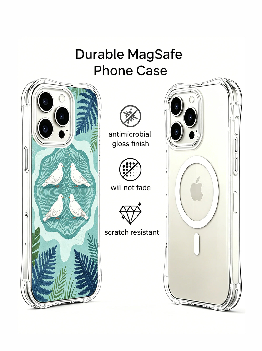 Dove sanctuary gift iPhone 15 Pro Case by PhoneCasing