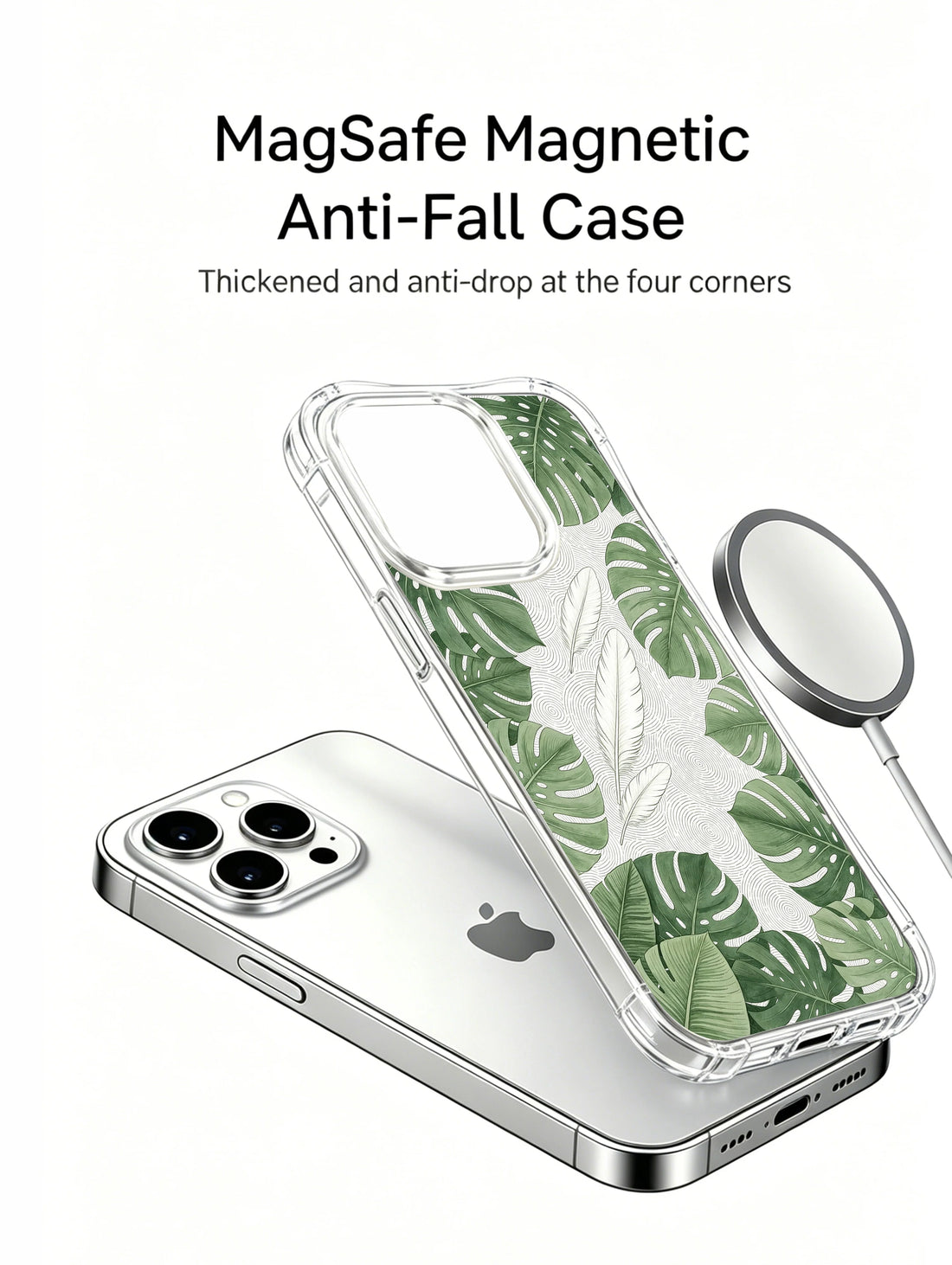 Unique iPhone 15 Pro Case Gift With Foliage Style by PhoneCasing