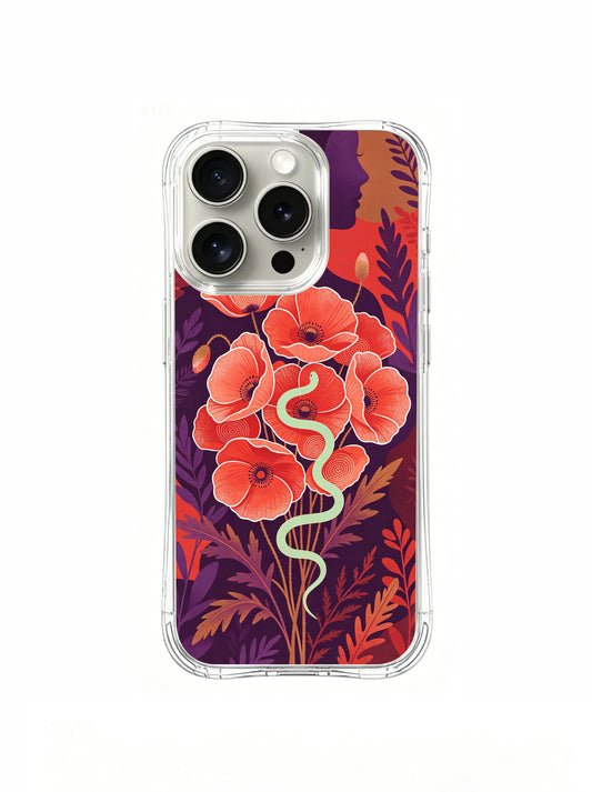 iPhone 15 Pro Cases cover image for Cute iPhone 15 Pro Case Ideas for Weekend Markets: Poppy Healing Snake